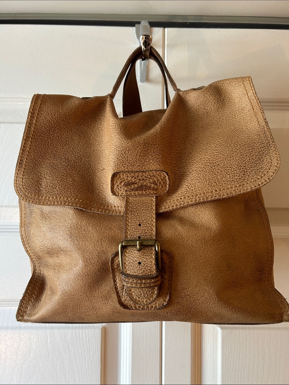 Classic Tan Leather satchel